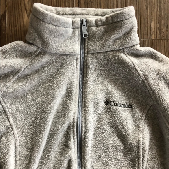 Columbia fleece zip up jacket - Picture 3 of 14